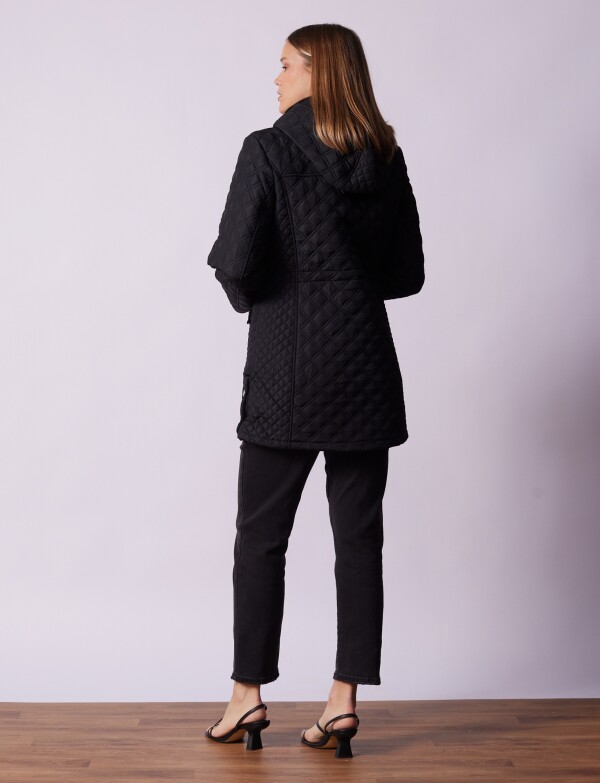 Campera Capitoneada NEGRO