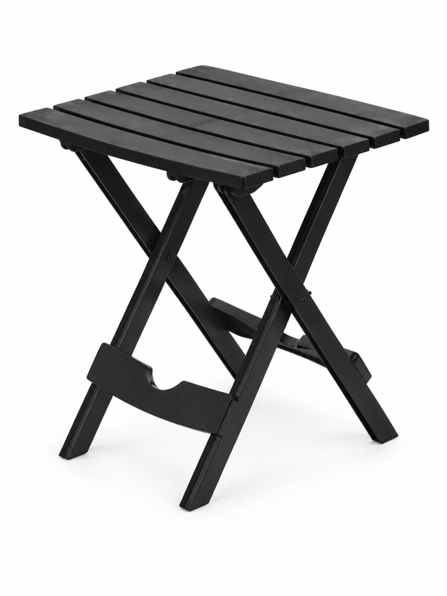 MESA PLEGABLEPARA BALCÓN - NEGRO 