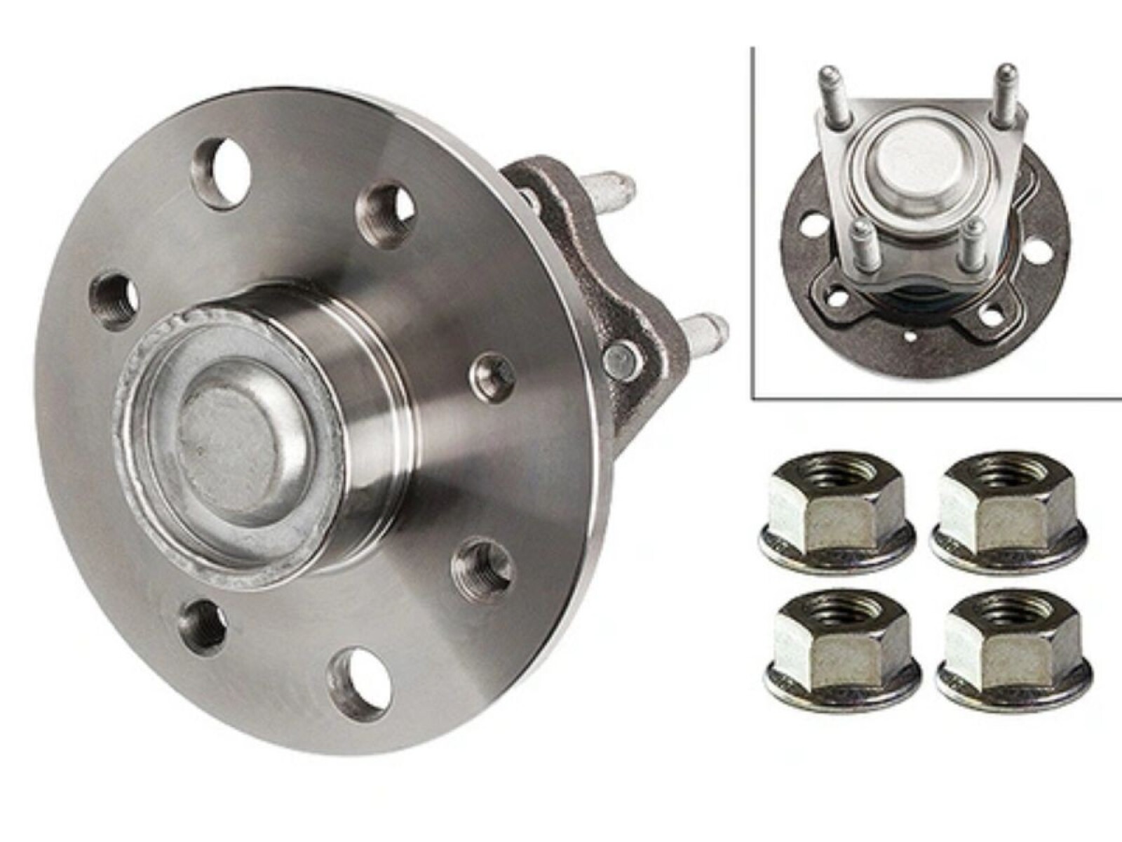Rueda Trasera Maza Chev Astra/Vectra/Meriva/Montana/Zafira 92-17 Ext Ø136 