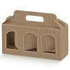 Caja corrugado 3 ventanas 31x10x12 - 35377 - AVANA Caja corrugado 3 ventanas 31x10x12 - 35377 - AVANA