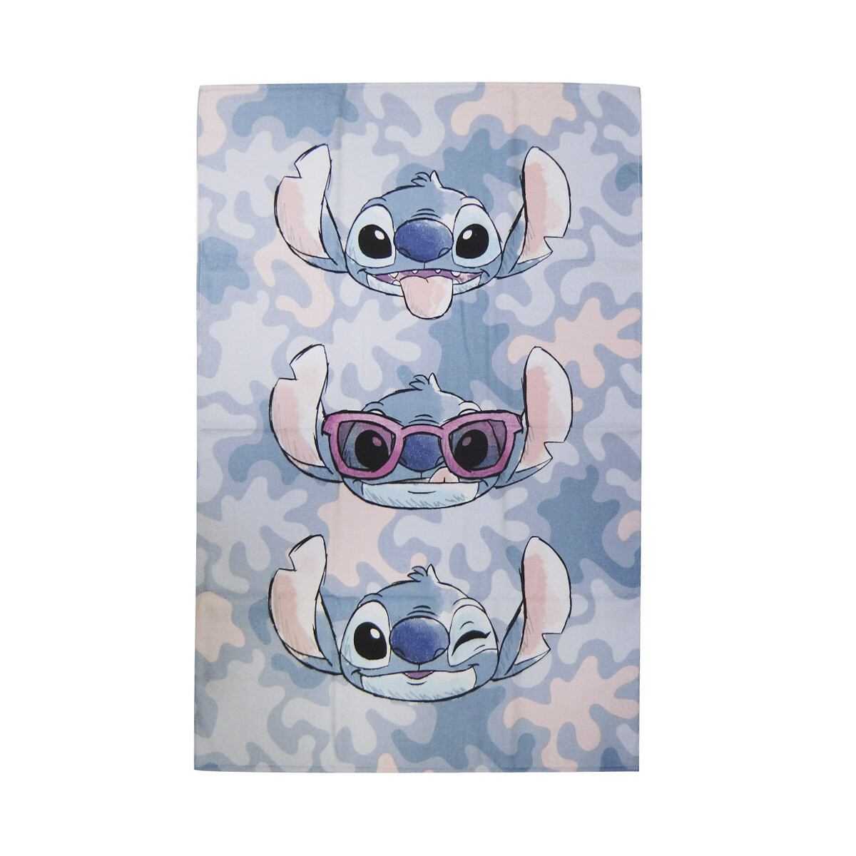 Toalla Infantil Playera Felpa Stitch 70 x 115 cm 100% Algodón 