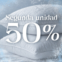 Almohadas 2da Unidad 50% OFF