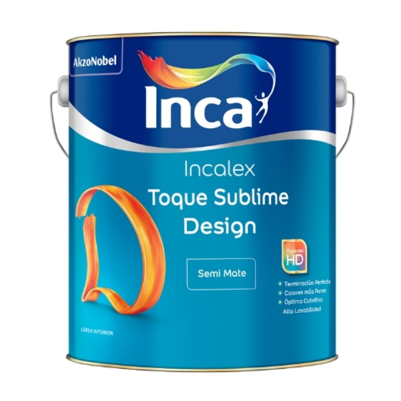 INCALEX TOQUE SUBLIME SEMI MATE COLORES CLAROS - 3.6LT INCALEX TOQUE SUBLIME SEMI MATE COLORES CLAROS - 3.6LT