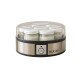 Yogurtera de acero inoxidable, 7 frascos de vidrio. Hasta1.2 lts de yogur. Yogurtera de acero inoxidable, 7 frascos de vidrio. Hasta1.2 lts de yogur.