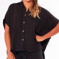 CAMISA MERA REV Negro