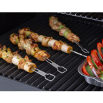 Pinchos para brochettes en acero inoxidable x4 Pinchos para brochettes en acero inoxidable x4