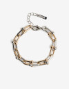 Pulseras Flexibles Metal Pulsera Flexible Metal Biplating - Dorado