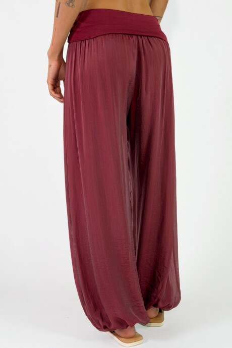 PANTALON JONDAL Bordo