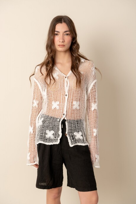 Camisa de crochet Camisa de crochet
