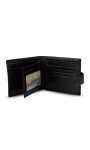 BILLETERA CUERO VULCANO NEGRO