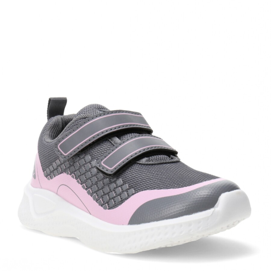 Championes Infantiles Push Pedraza Gris - Rosado