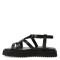 Sandalias de Niña MINI Miss Carol Califa con Hebilla Negro