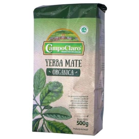 NAT-YERBA CAMPO CLARO COMUN ORGANICA 500G NAT-YERBA CAMPO CLARO COMUN ORGANICA 500G