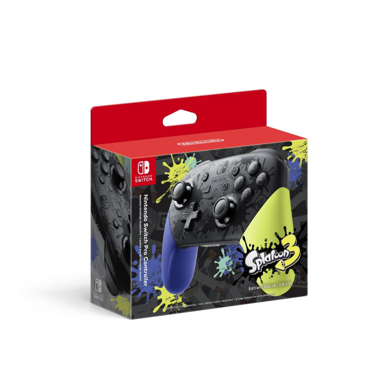 Joystick Nintendo Switch Pro Controller Splatoon 3 Edición Joystick Nintendo Switch Pro Controller Splatoon 3 Edición