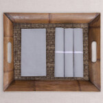 Set x4 Servilletas Gris