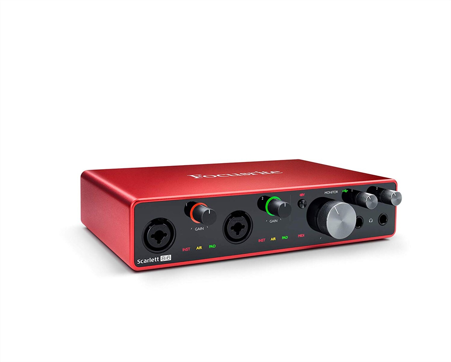 INTERFAZ DE AUDIO FOCUSRITE SCARLETT 8I6 3RD GEN 