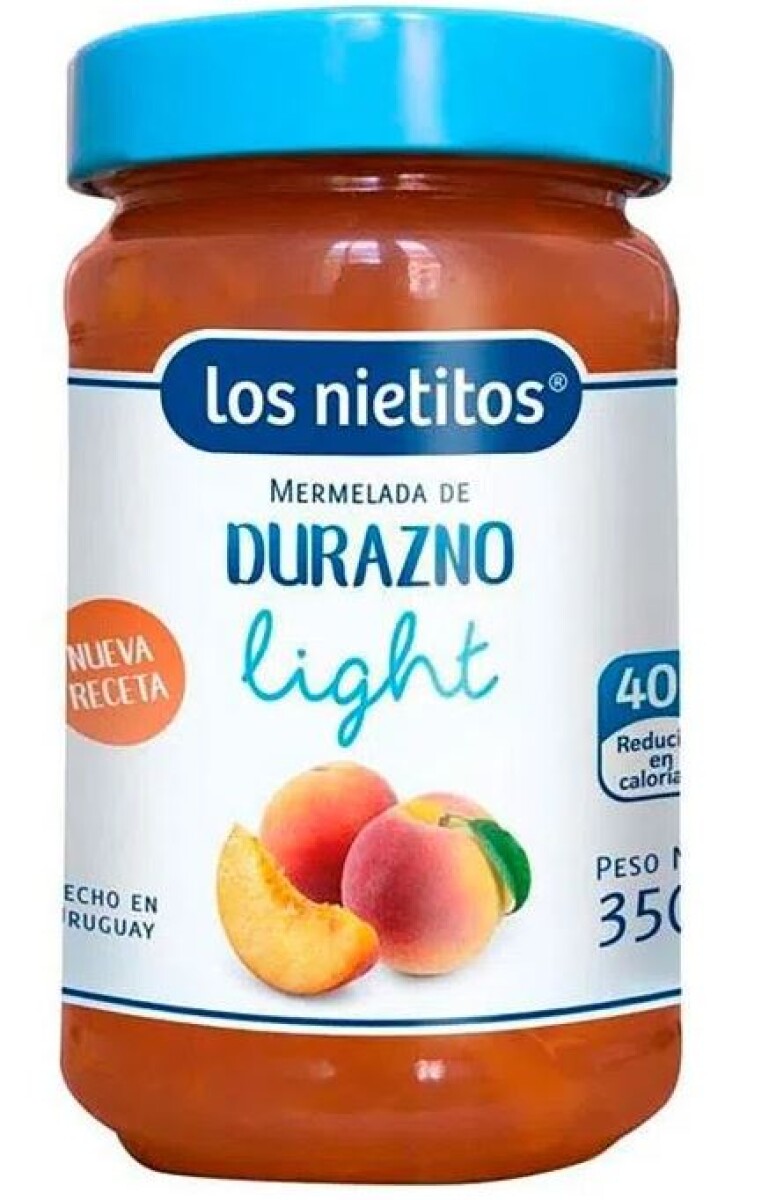 MERMELADA LOS NIETITOS LIGHT 350G DURAZNO 