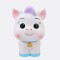 Alcancía Infantil Unicornio Blanco