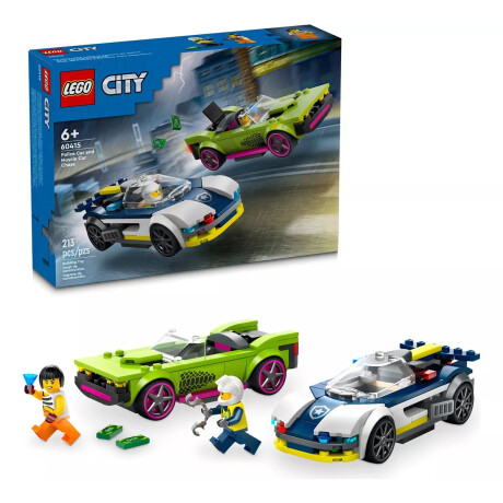 Lego City 60415 Coche De Policía Y Potente Deportivo Lego City 60415 Coche De Policía Y Potente Deportivo