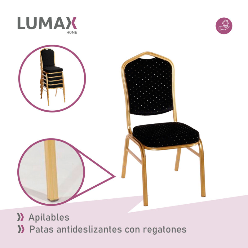 Silla Hotel Milton Negro
