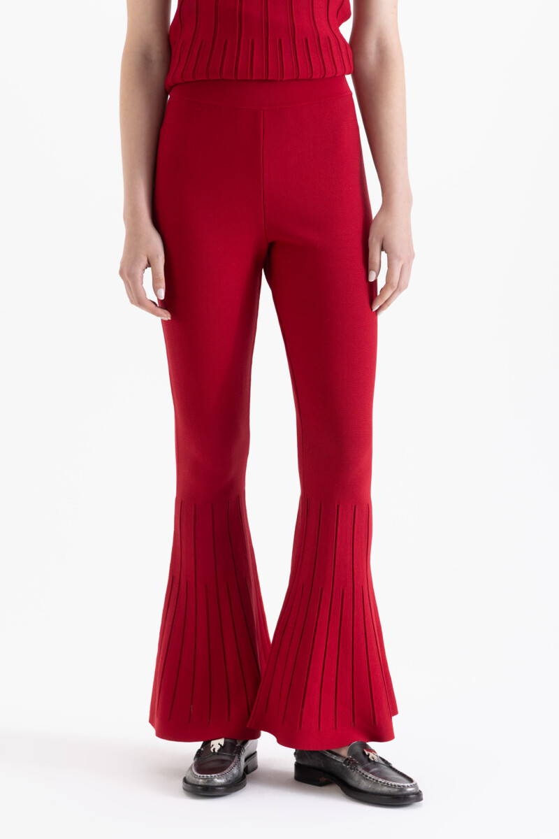 PANTALON LINES Bordo