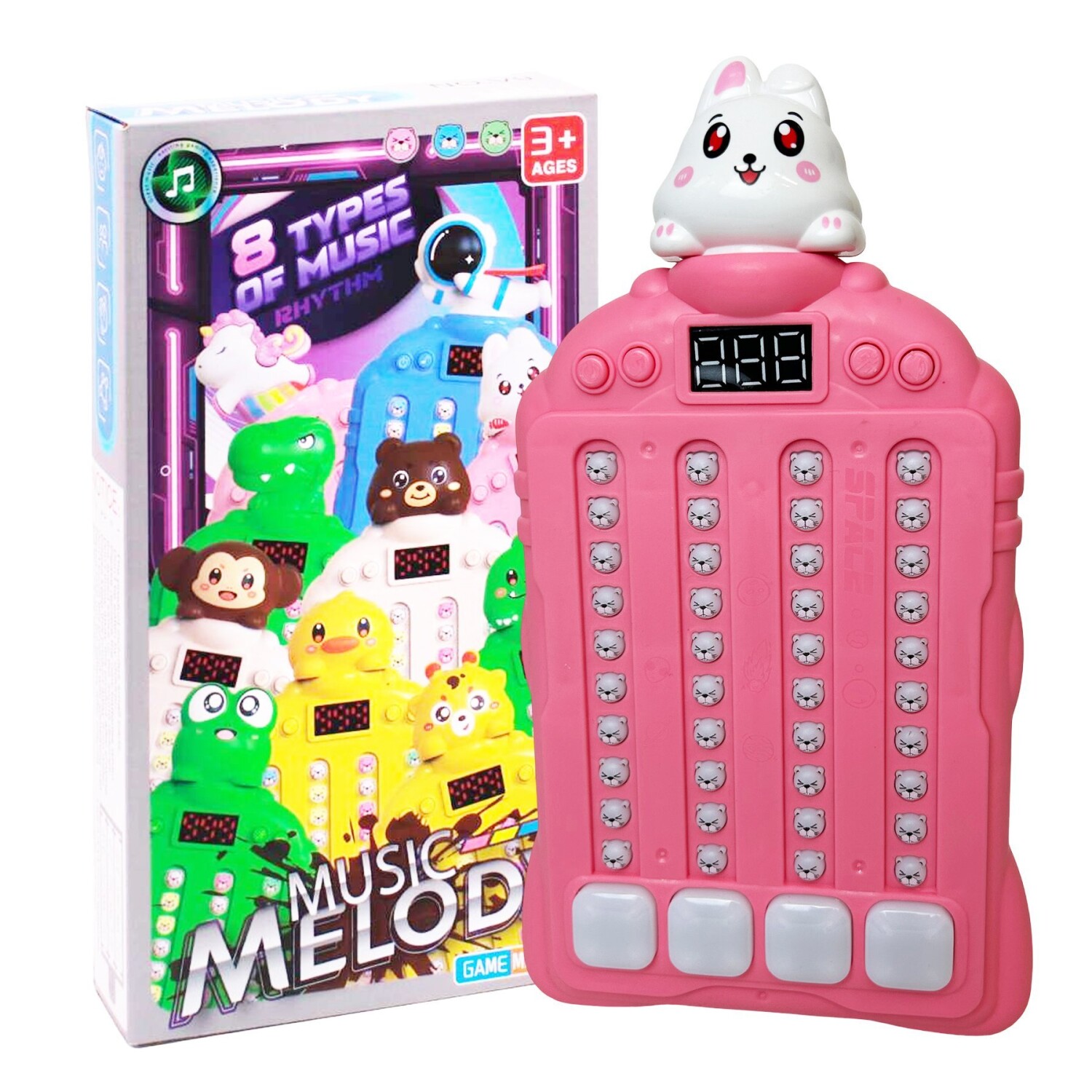 Juego De Ritmo Eléctrico Música Sensoriale Pop It Nuevo 2025