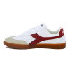 Championes Casuales Mujer Diadora Bamtela Blanco-Rojo