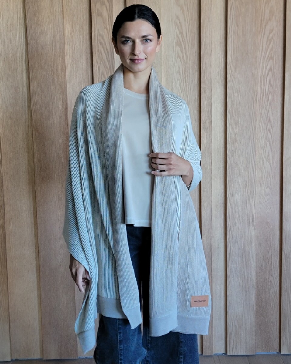 Bufandón Laurel - Beige 