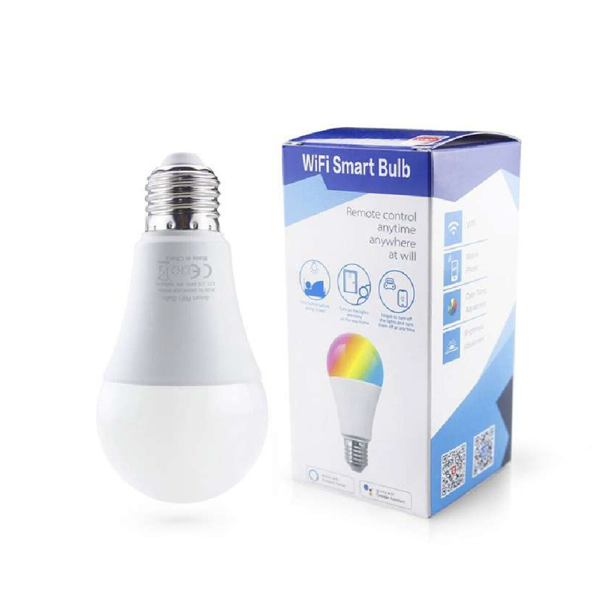 Lámpara LED Tuya Smart WFA19 9W WIFI RGB 