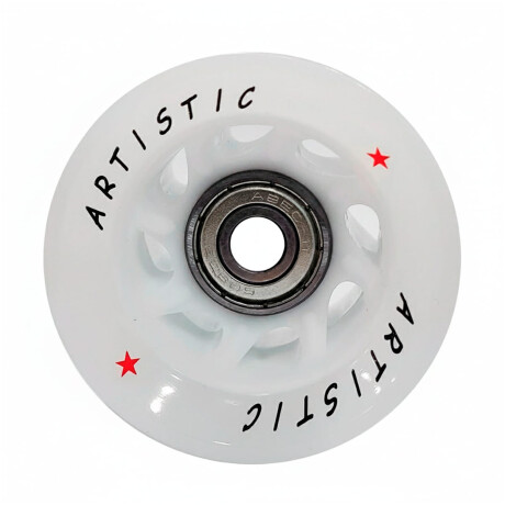 Set 4 Rueda Silicona P/ Patín Artístico + Rulemanes Set 4 Rueda Silicona P/ Patín Artístico + Rulemanes