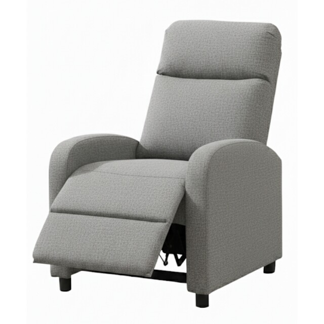 Butaca reclinable - 1 Cuerpo gris claro
