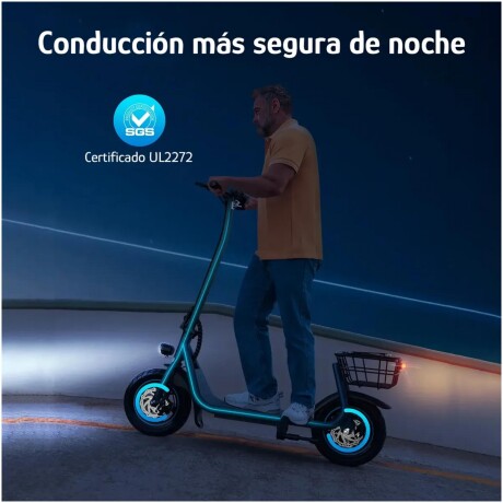 Scooter Monopatín Eléctrico GYROOR X2 450W Con Cesta Hasta 30 Km/H Scooter Monopatín Eléctrico GYROOR X2 450W Con Cesta Hasta 30 Km/H