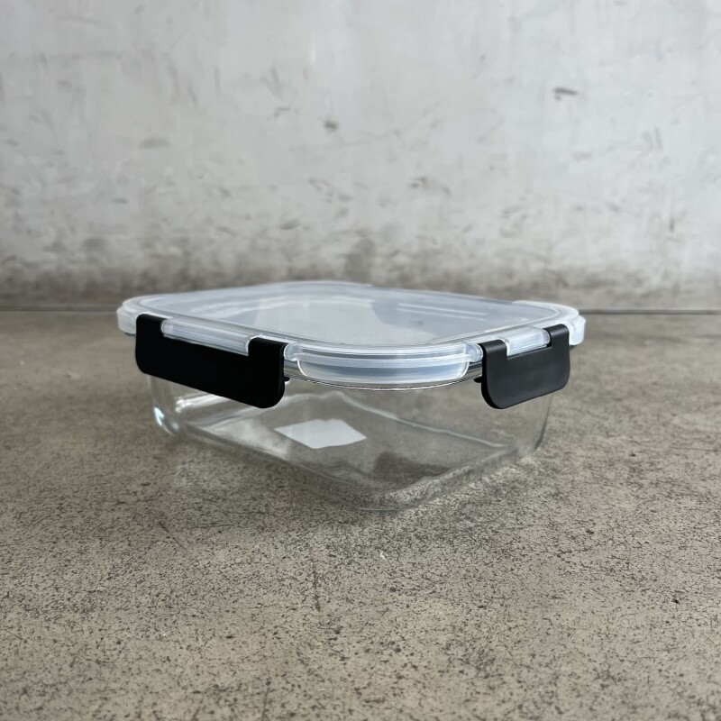 Tupper hermético de vidrio M