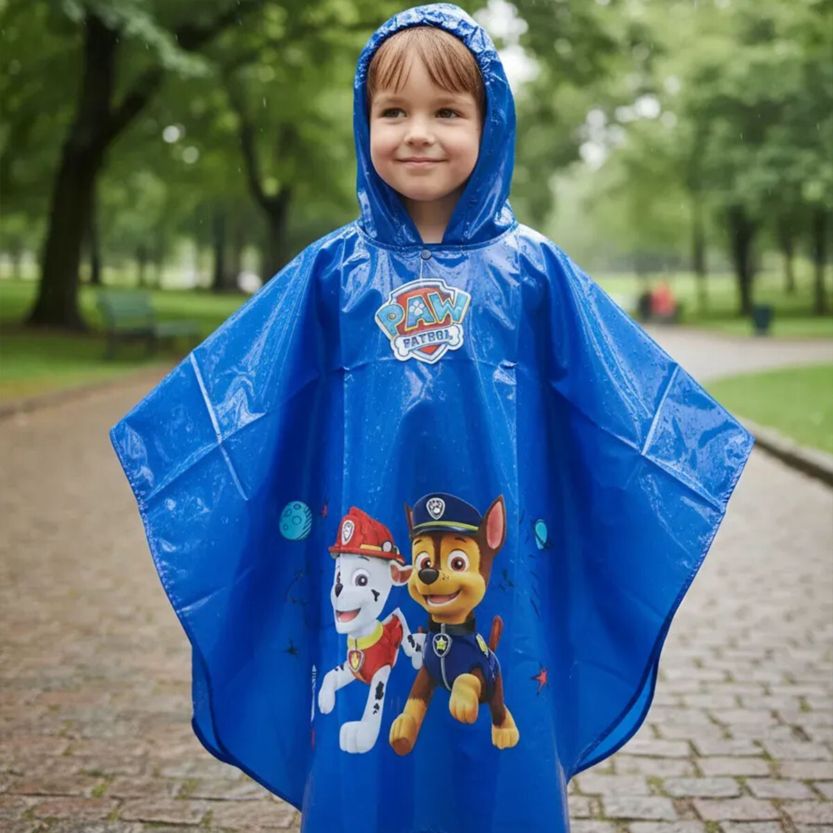 Pilot Poncho Infantil Paw Patrol Oficial - CHASE 