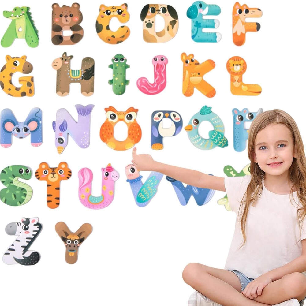 Set imanes divertidos letras