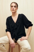 CAMISA ELOIDA Negro