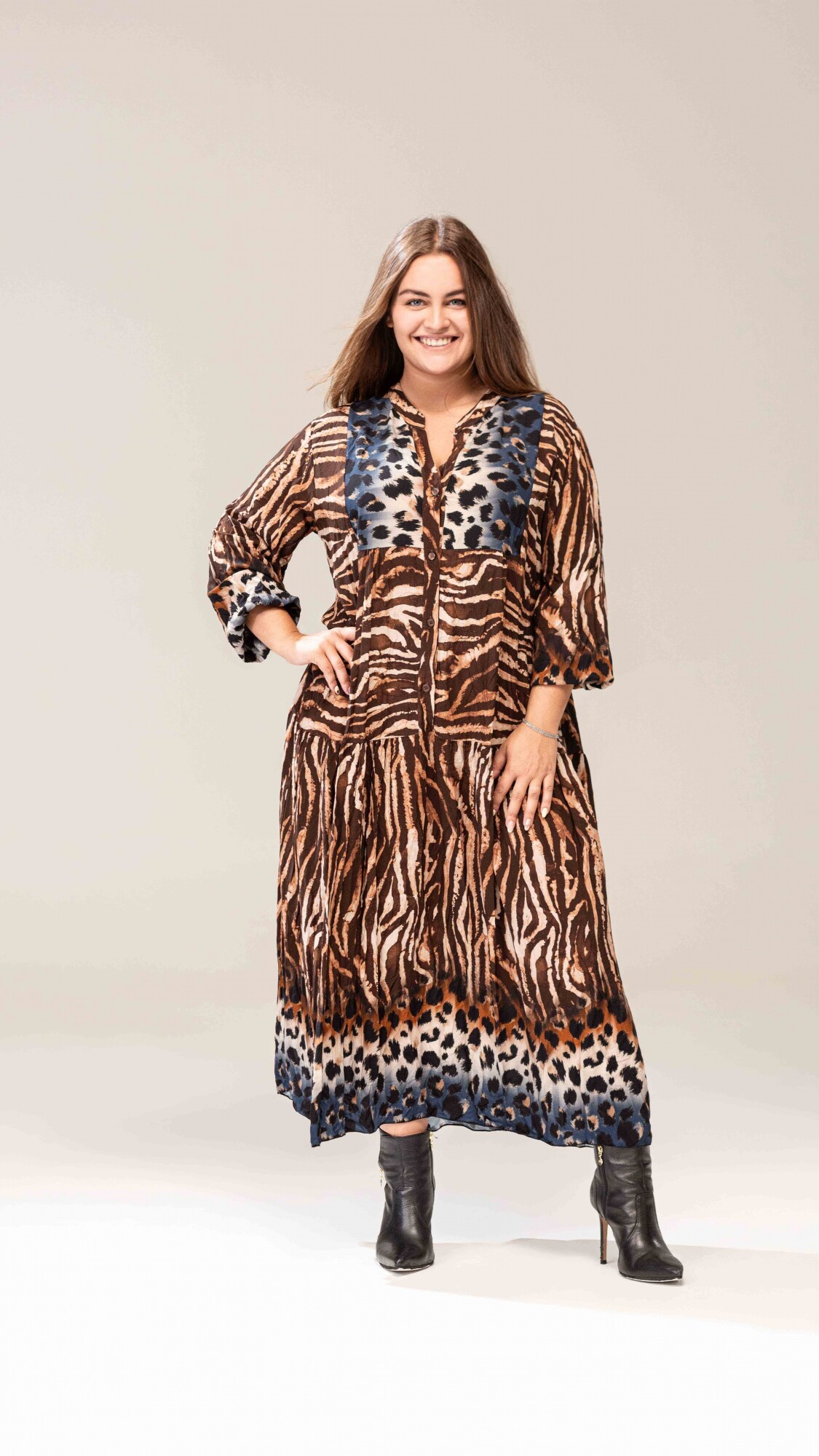 Vestido Asti chocolate