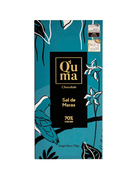 Quma Chocolate Sal de Maras 70% Cacao Quma Chocolate Sal de Maras 70% Cacao