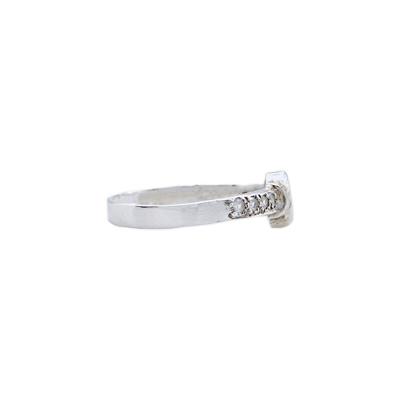 Anillo Halo-Plata 950-Piedra Zirconia rosa y blanca-AN4089 conpiedra