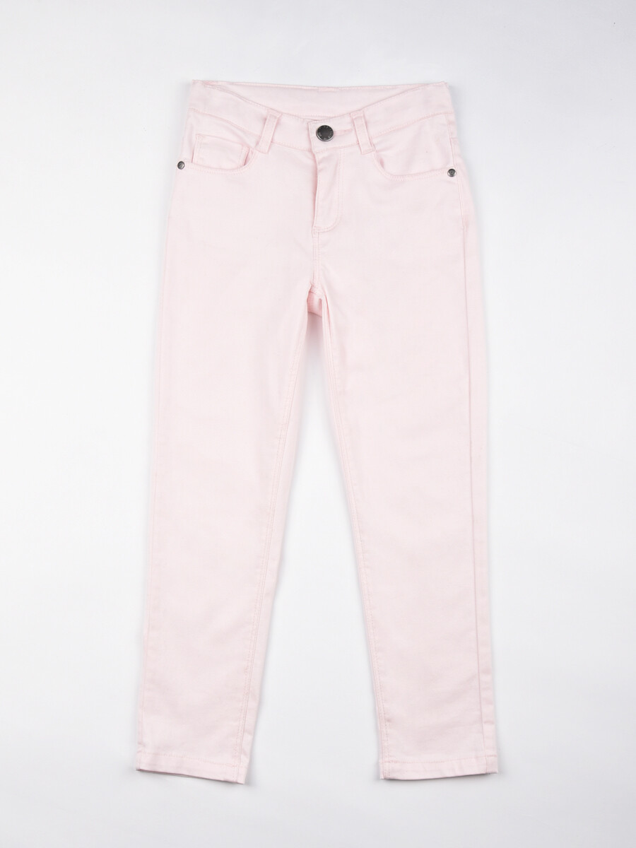 Pantalón elastizado- Talle 2 al 8 - Rosa 