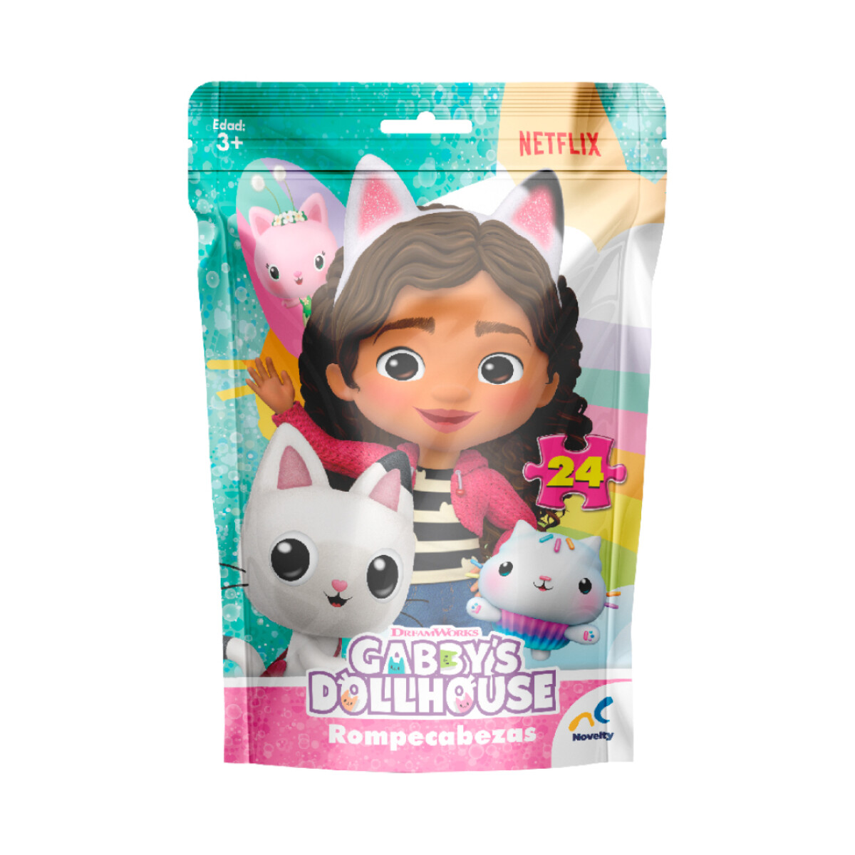 PUZZLE EN BOLSA GABBY´S DOLLHOUSE 