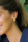 Escudo Earrings Dorado