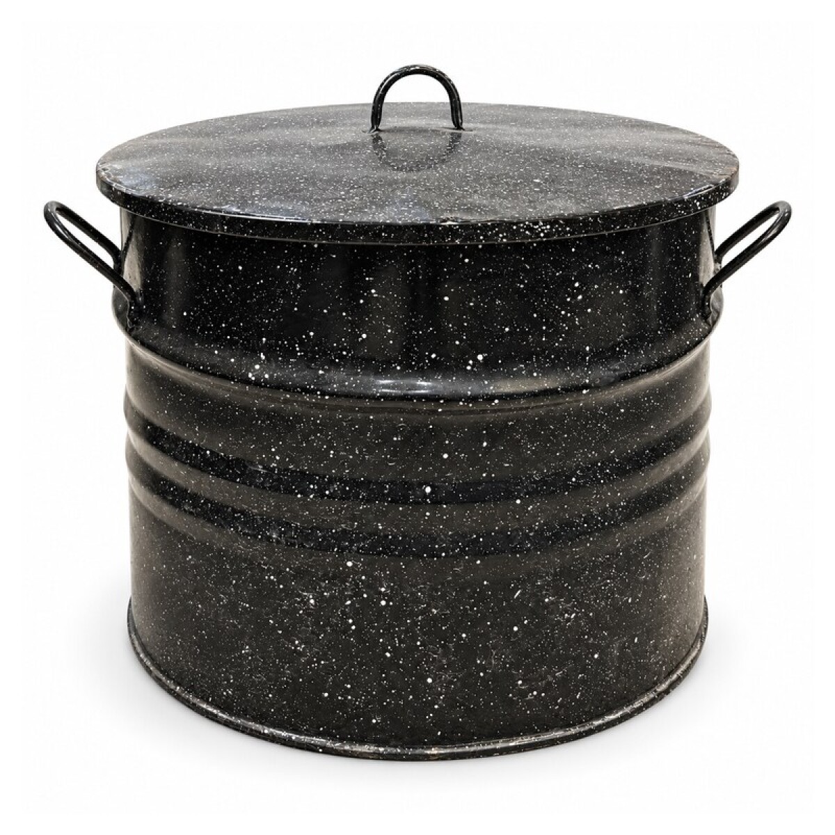Tacho Enlozado con Tapa de 100 Litros 