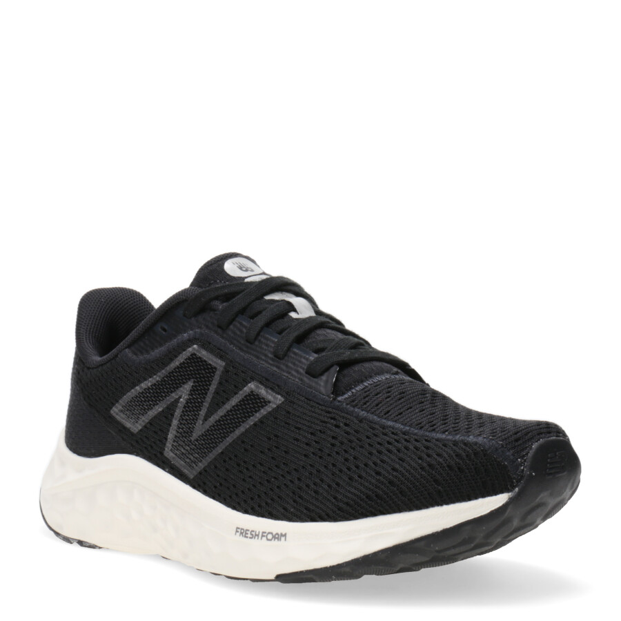 Championes de Mujer New Balance Fresh Foam 680 V8 Negro - Plateado