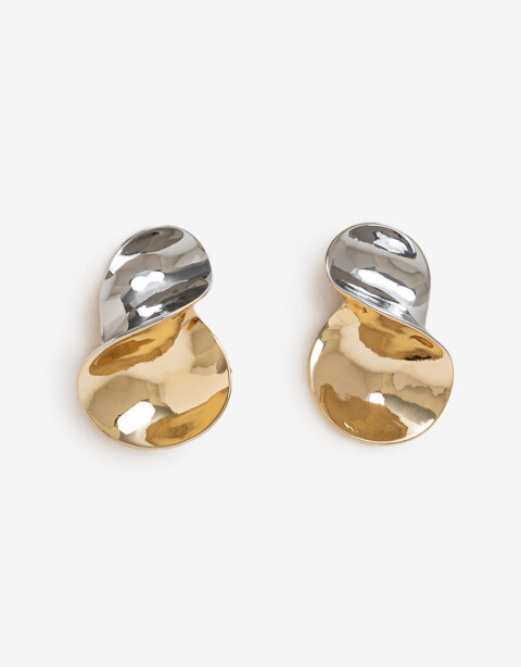 Aros Pasantes Metal Aros Maxi Pasantes Biplating - Dorado