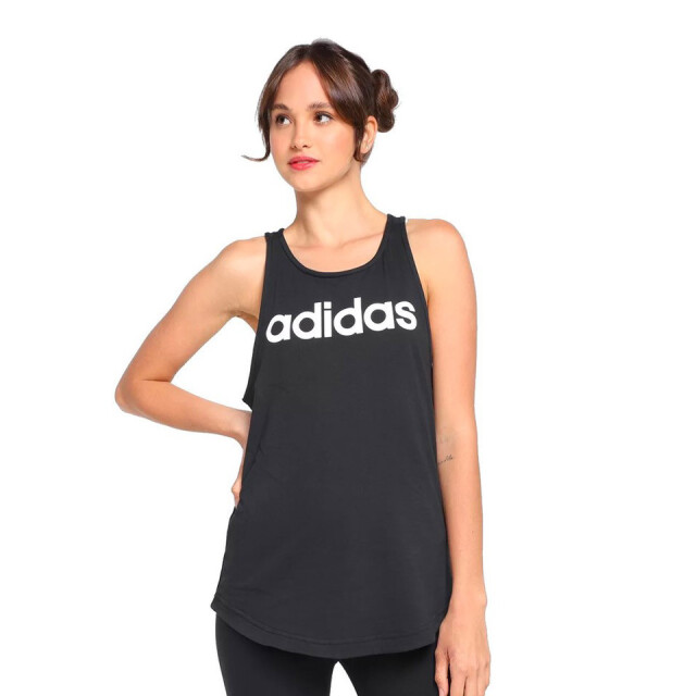 Musculosa de Mujer Adidas Essentials Loose Negro - Blanco