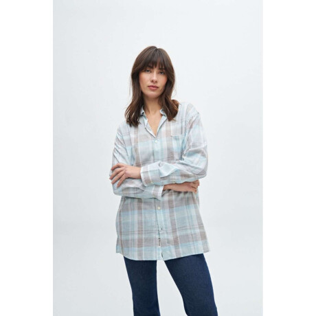 Camisa Urora Aqua