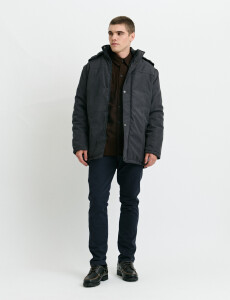300781 CAMPERA HARRINGTON LABEL Azul Oscuro