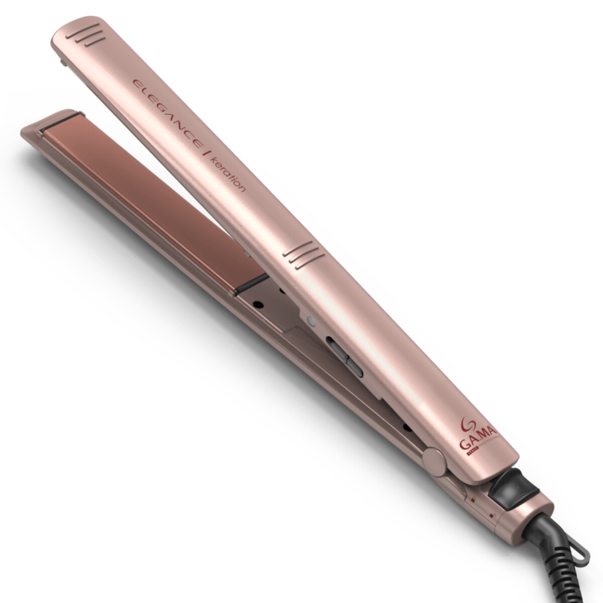 Planchita de pelo GA.MA Italy Elegance Keration - Rosa 