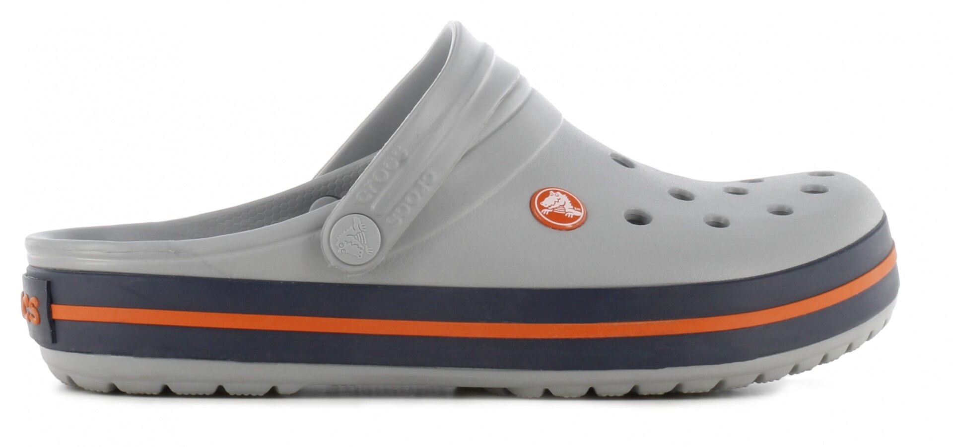 Zueco de Hombre Crocs Crocband Crocs - Gris - Azul Marino 